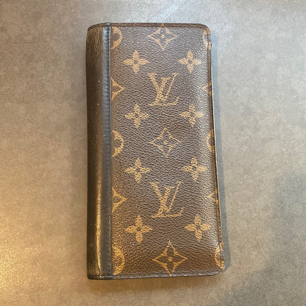 Louis Vuitton Monogram Brazza Long Wallet!! With Certificate of Authenticity - Picture 1 of 13